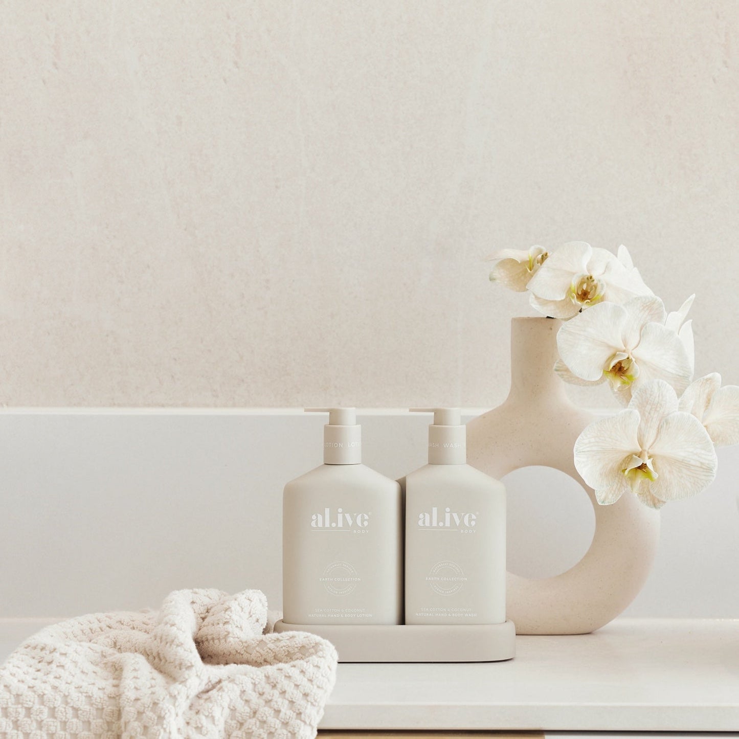 Body 500ml Wash & Lotion Duo – Sea Cotton & Coconut