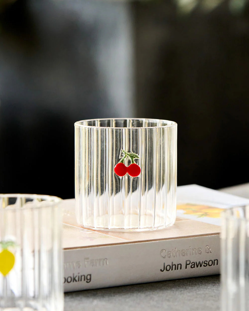 Haven Glass Tumbler - Cherry