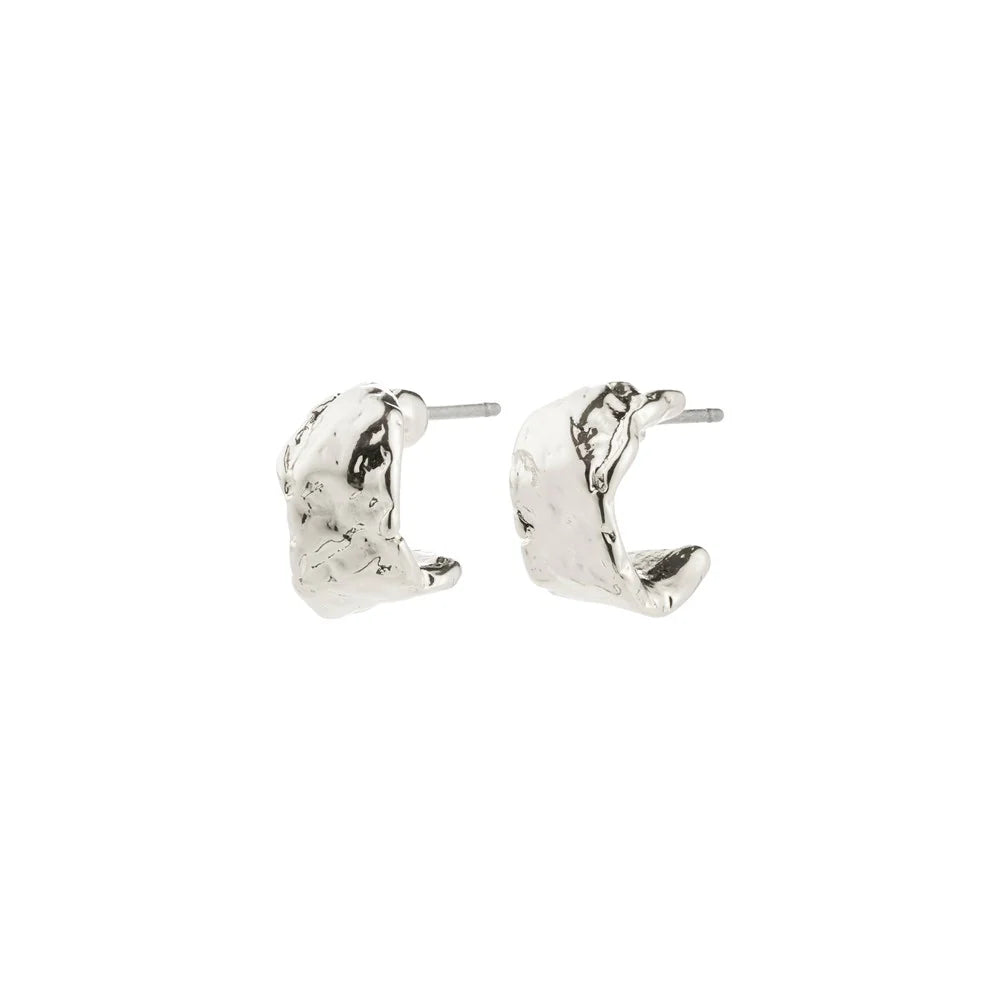 Instant Recycled Earrings - Silver Plated