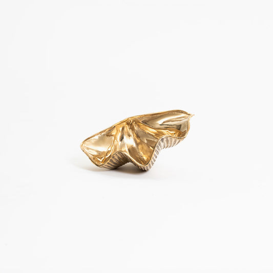 Brass Clam Shell Bowl