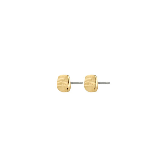 Sense Stud Earrings - Gold