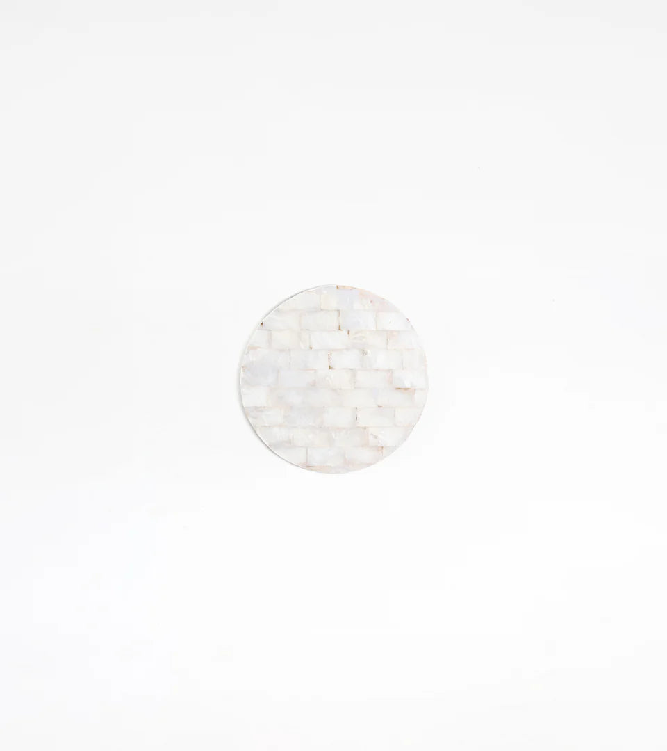 Shell Coaster – White