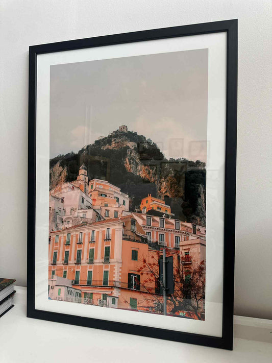 Italy Print Framed - A2