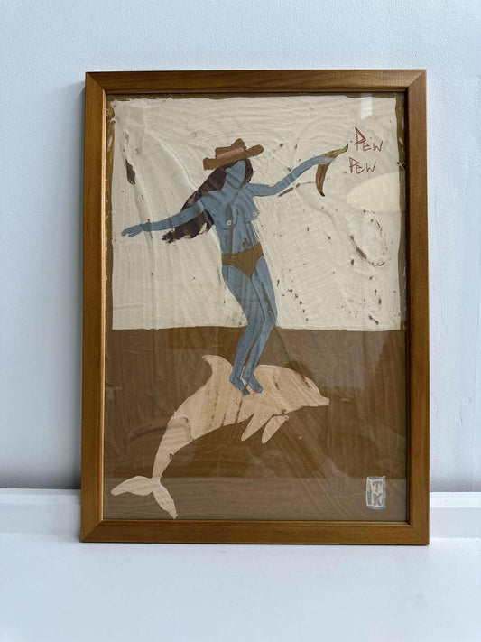 Wu Wei - A3 Framed Print