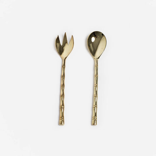 Brass Salad Servers