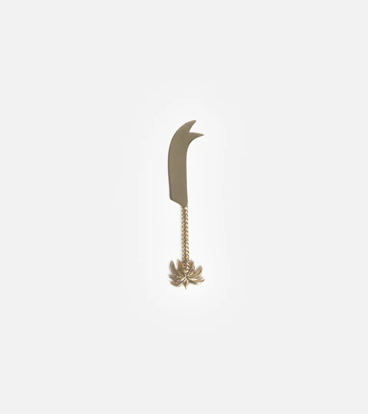 Brass Palm Cheese Knife