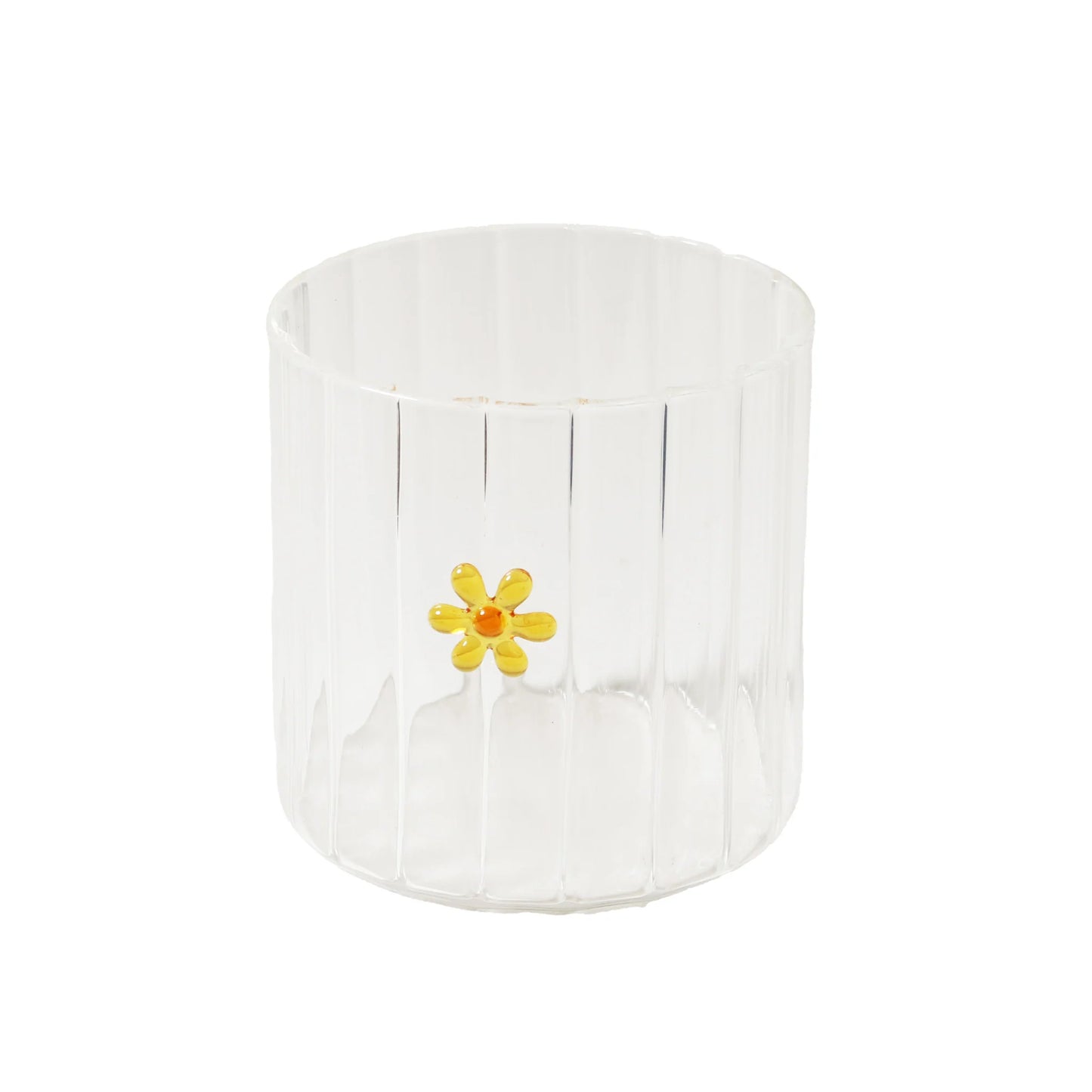 Haven Glass Tumbler - Flower