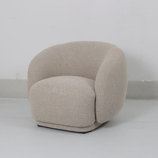 French Swivel Chair - Beige