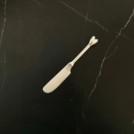 Heart Butter/Pate Knife - Silver