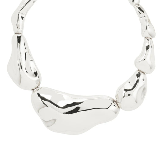 Free Recycled Necklace - Silver Plated