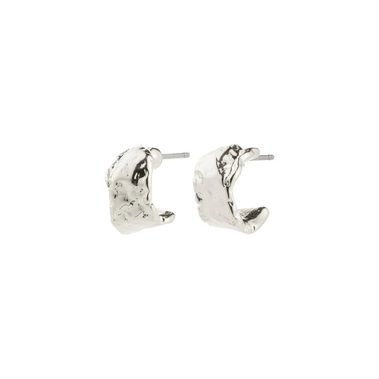 Instant Recycled Earrings - Silver Plated