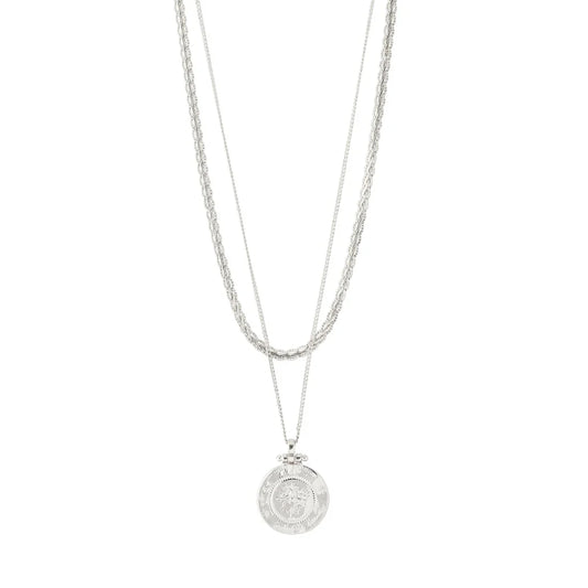 Nomad Necklace -Silver Plated