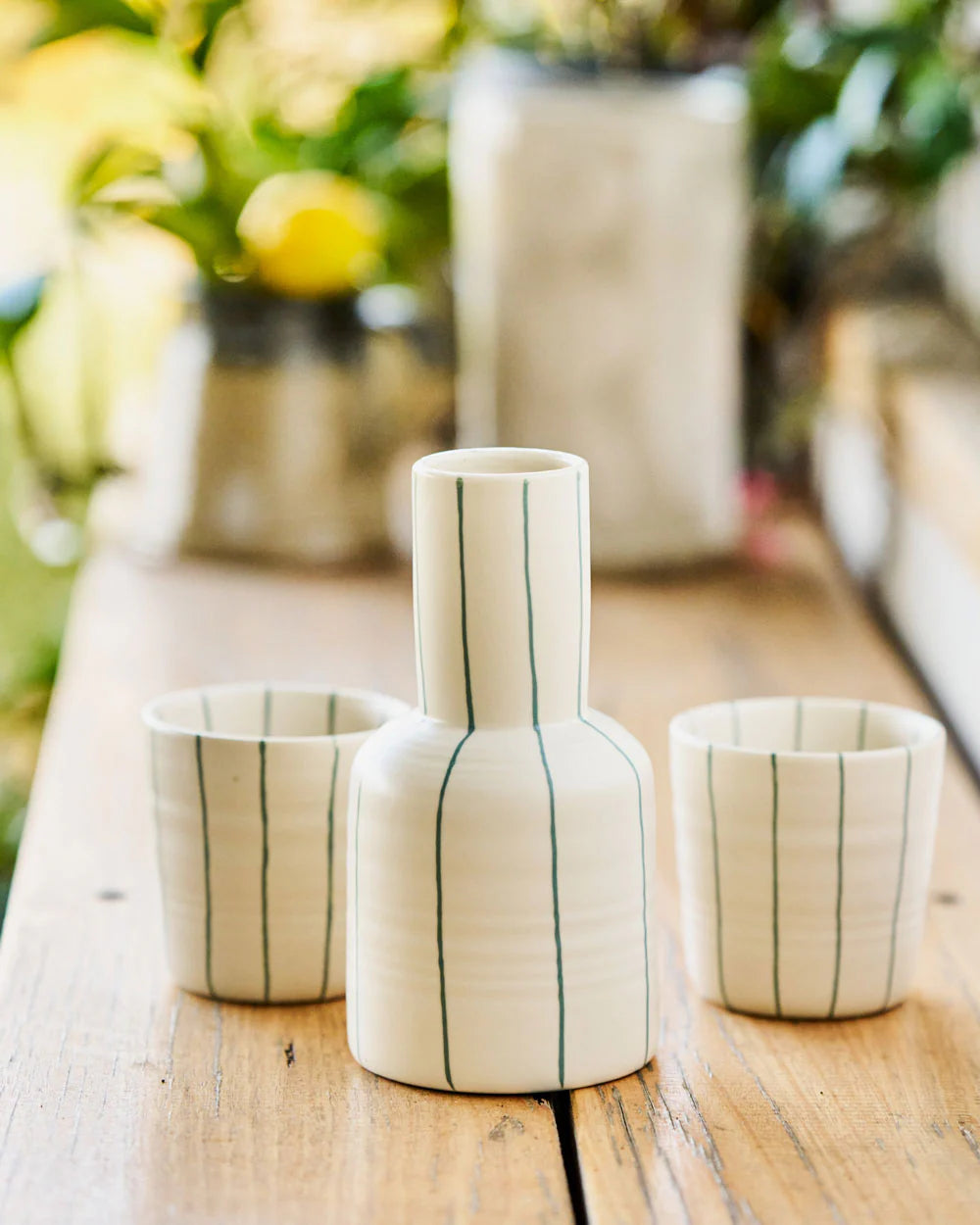 Coastal Junction Carafe and Cup Set