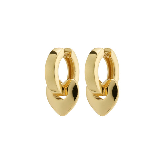 Iokaste Chunky Hoops - Gold Plated