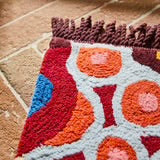 Cora Bath Runner - Garnet