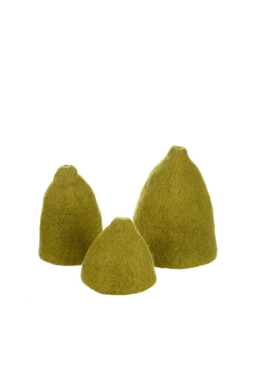 Tinkerbell Vase Covers - Set of 3 - Anise