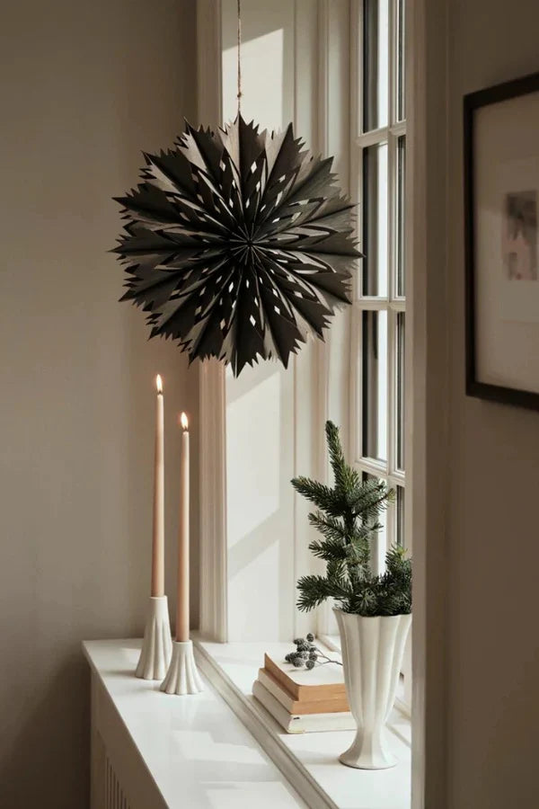 Venja Hanging Star 40cm Grey