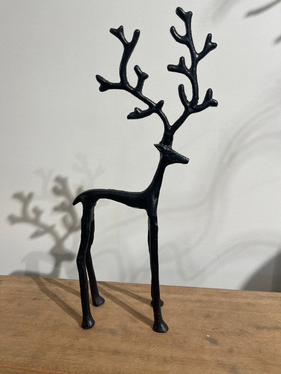 Standing Metal Reindeer Large
