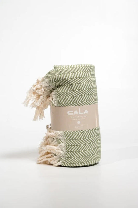 Beach Blanket / Throw - Olive