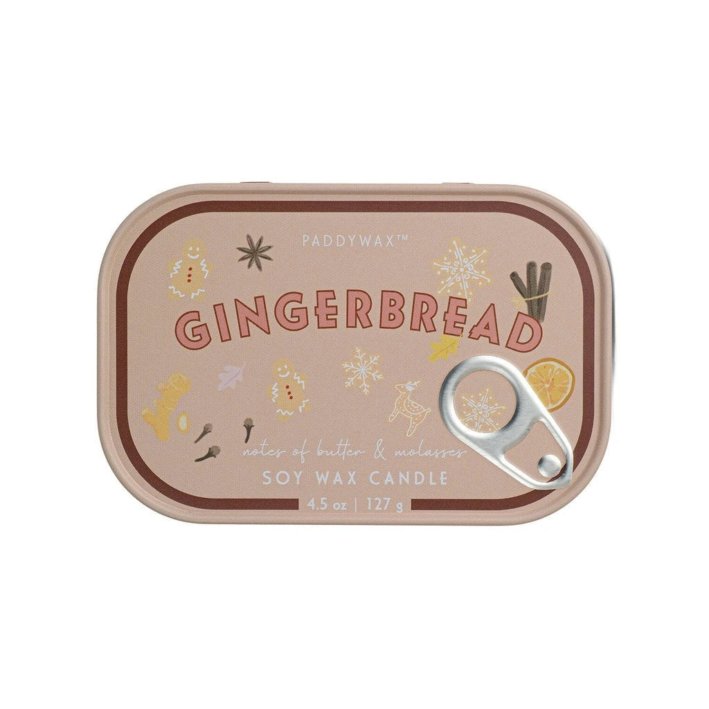 Gingerbread Bistro Tin Candle 127g