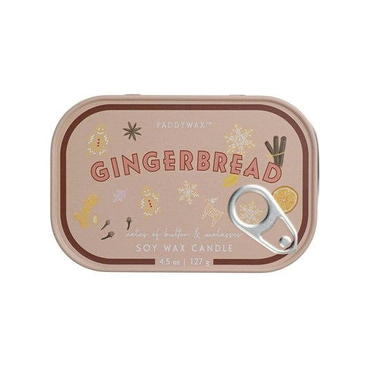 Gingerbread Bistro Tin Candle 127g