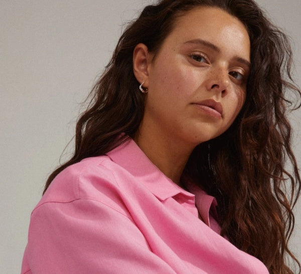 Evra Hoop Earrings - Silver