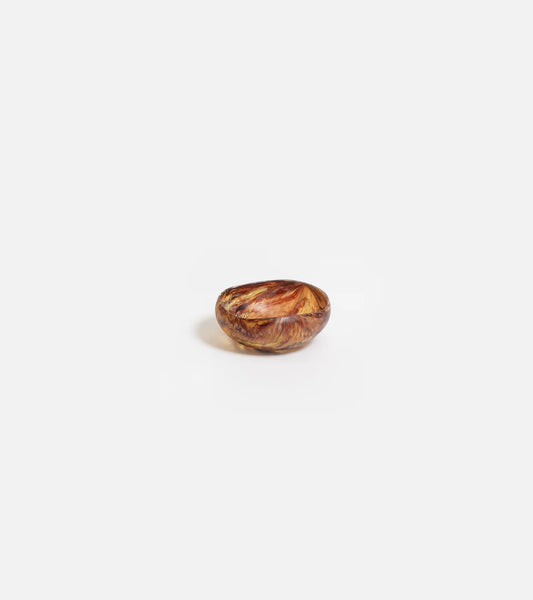 Resin Salad Bowl – Amber