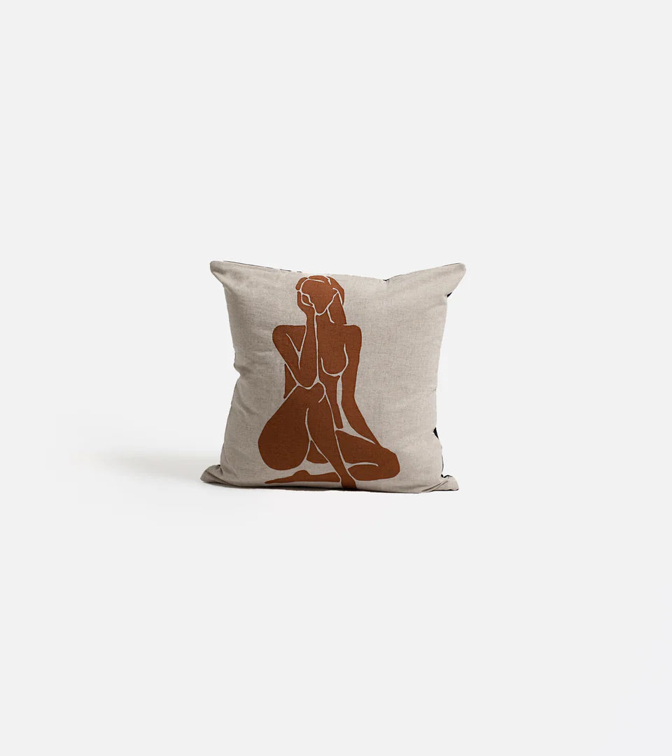 Le Femme Cushion – Terracotta