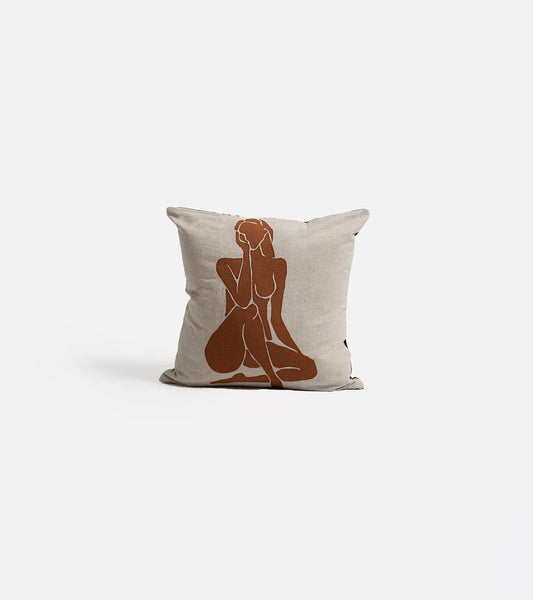 Le Femme Cushion – Terracotta