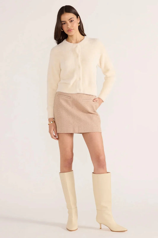 Rowan Fluffy Cardigan - Ivory