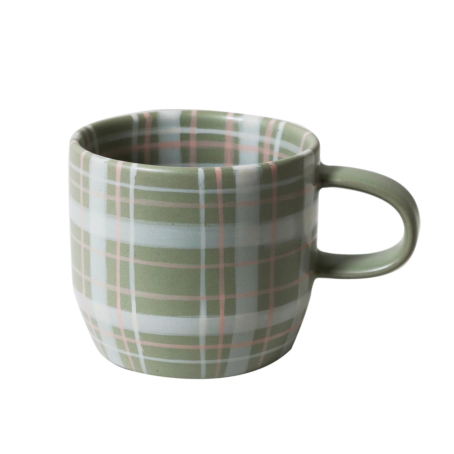 Cat's Pyjamas Mug - Sage & Blush