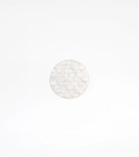 Shell Coaster – White