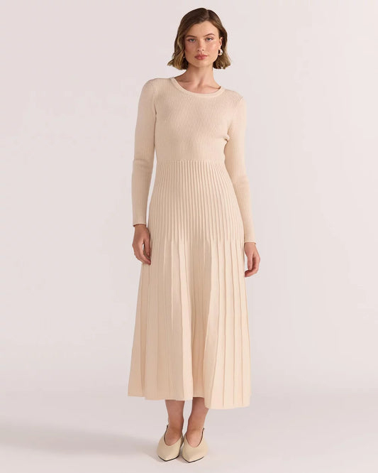 Elena Knit Dress Midi