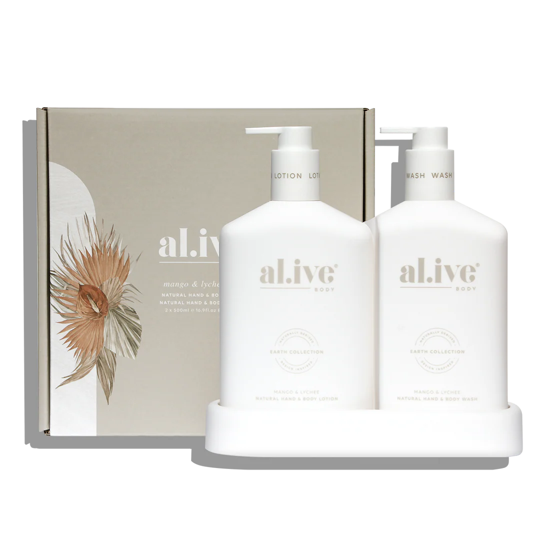Body 500ml Wash & Lotion Duo – Mango & Lychee