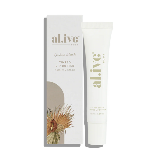 Body Tinted Lip Butter 15ml – Lychee Blush
